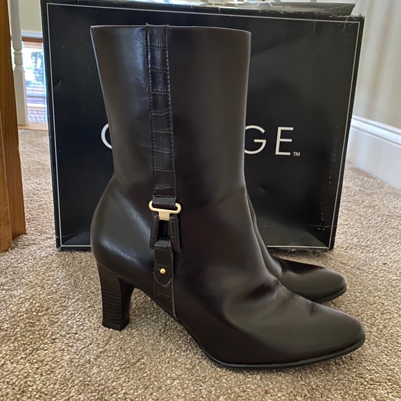 GEORGE Heeled Boots - Picture 1 of 5